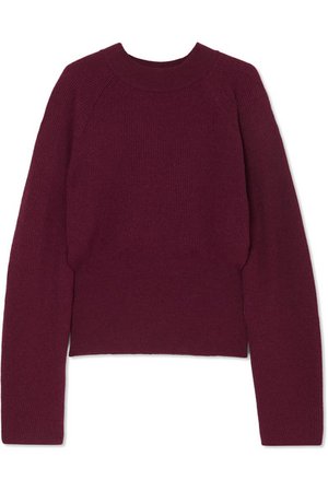Nanushka | Arden ribbed-knit sweater | NET-A-PORTER.COM