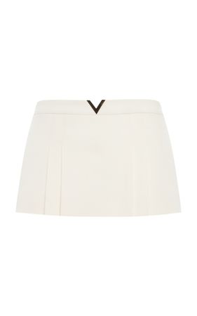 Wool-Silk Mini Skirt By Valentino | Moda Operandi