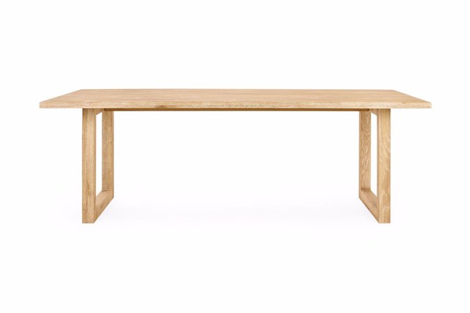 Bronte 220 Brushed Dining Table