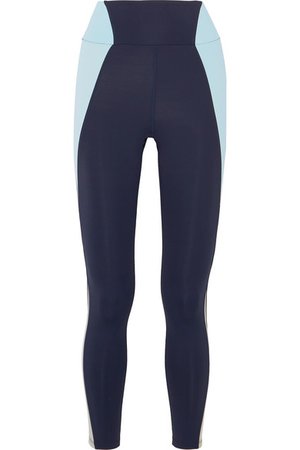 Heroine Sport | Reflective-paneled stretch leggings | NET-A-PORTER.COM