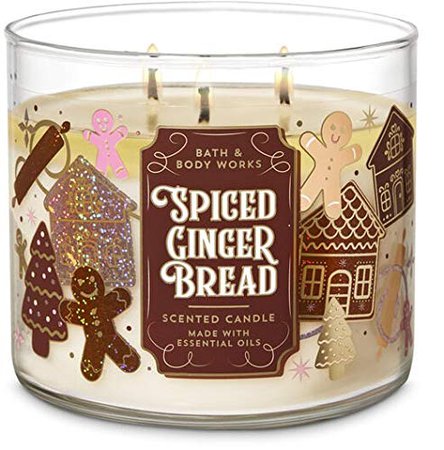 spiced gingerbread candle
