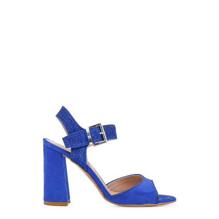 Sandals | Shop Women's Paris Hilton Blue Ankle Strap Leather Sandals at Fashiontage | 90_BLUETTE-Blue-38