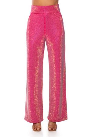 CENTER OF ATTENTION RHINESTONE PANT IN PINK