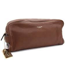 brown clutch bag