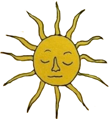 sun sunshine yellow yellowaesthetic Sticker by 🪕