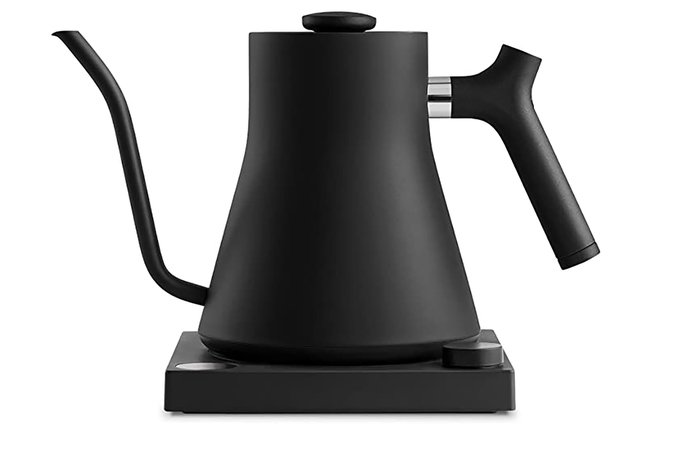 olive green tea electric kettle