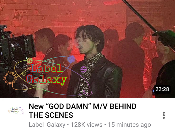 New “GOD DAMN” M/V BEHIND THE SCENES