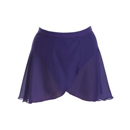 Studio 7 Adult's Ballet Wrap Skirt - Deep Purple – Ditto Dancewear