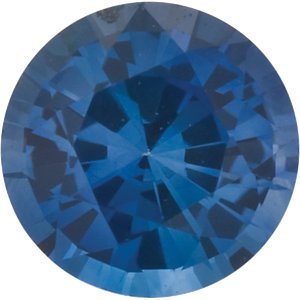 1.5mm Round Diamond-cut AA Ceylon Color Blue Sapphire | Stuller