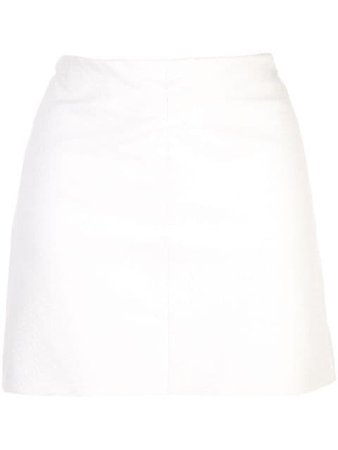 White Alice+Olivia Elana Mini Skirt | Farfetch.com