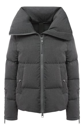 Женская темно-серая куртка BOSS — купить за 49000 руб. в интернет-магазине ЦУМ, арт. 50437959