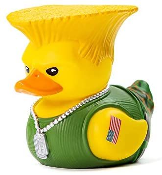 TUBBZ Street Fighter Guile Collectible Rubber Duck Figurine – Official Street Fighter Merchandise – Unique Limited Edition Collectors Vinyl Gift : Toys & Games