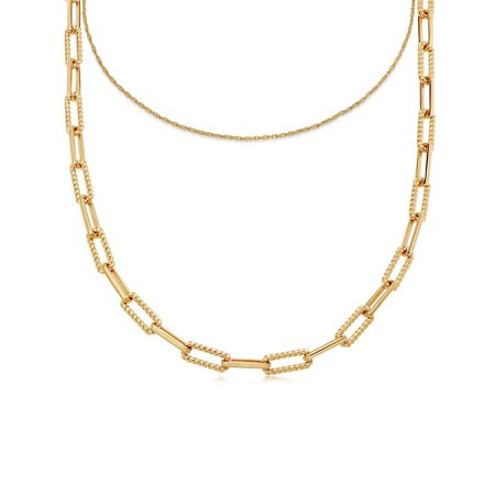 Gold Coterie Chain Necklace Set | Missoma Limited