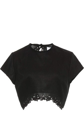Sir The Label Alena Cropped Tee Size: 1