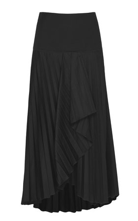 Une Femme Poplin Midi Skirt By Johanna Ortiz | Moda Operandi