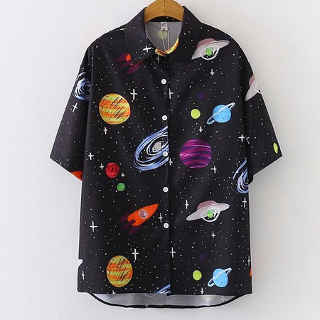 Space Button Up