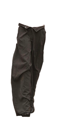 pinstripe trousers