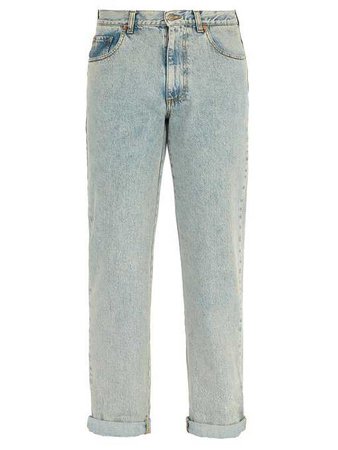 Logo-print straight-leg jeans | Gucci | MATCHESFASHION.COM