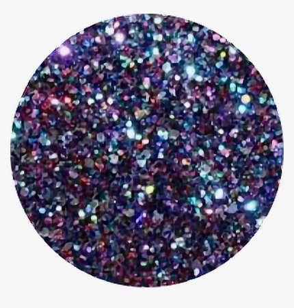 Glitter Circle Confetti Sparkles Holo Aesthetic Purple - Violet Voss Cosmetics, HD Png Download , Transparent Png Image - PNGitem