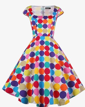 Twister Polka Dots Dress