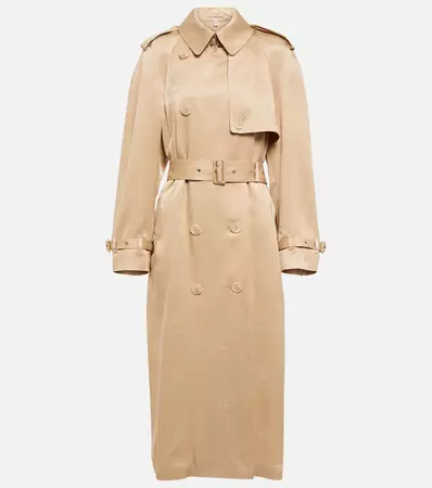 Burberry - Double-breasted trench coat | Mytheresa