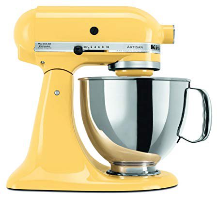 Amazon.com: KitchenAid KSM150PSCU Artisan Series 5-Qt. Stand Mixer with Pouring Shield - Contour Silver: Electric Stand Mixers: Home & Kitchen