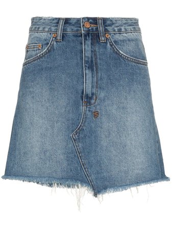 Ksubi Hi-Line Mini Denim Skirt - Farfetch