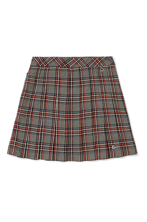 CLOVE Check Pleated Skirt