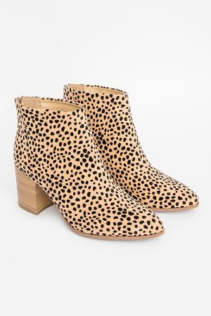 Power Stance Cheetah Booties | Silver Icing