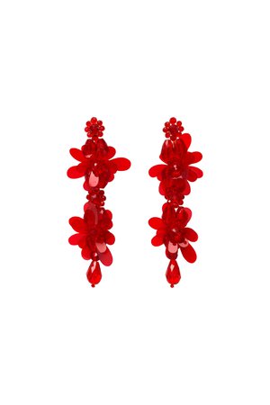 Simone Rocha x H&M Earrings red