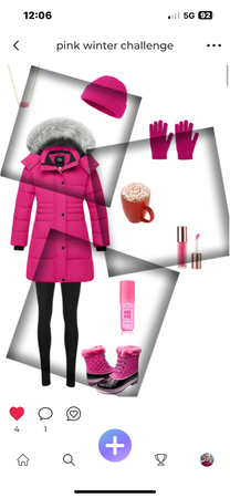 pink winter challenge