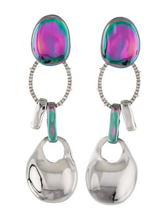 Alexis Bittar Crystal Drop Earrings - Earrings - WA541548 | The RealReal