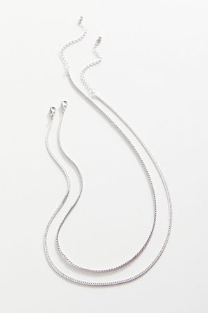 Essential Snake Chain Necklace Set | Urban Outfitters