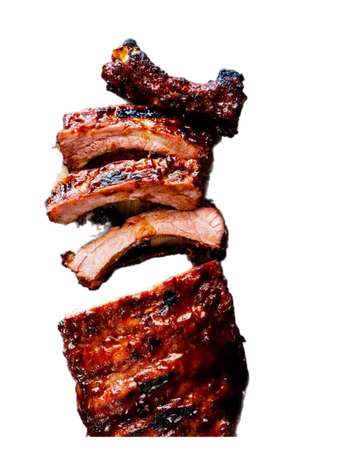 barbecue BBQ pork ribs food