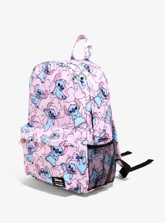 Loungefly Disney Lilo & Stitch Pink Stitch Backpack