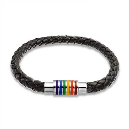 Pride Leather Bracelet