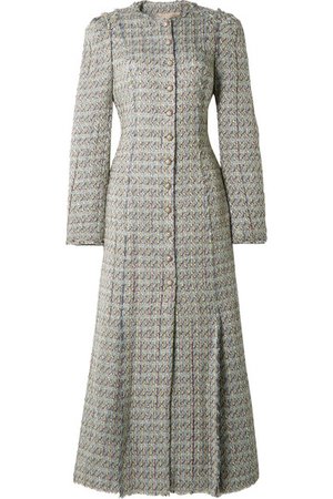 Brock Collection | Metallic tweed coat | NET-A-PORTER.COM
