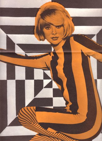 60s mod style poster