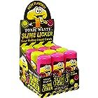 Amazon.com : Slime Licker Sour Rolling Liquid Candy | 12-Count Display Box with Sour Apple & Black Cherry Flavors (2 fl oz Each) : Grocery & Gourmet Food