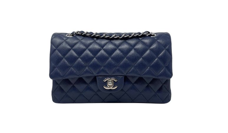Dark blue Chanel bag