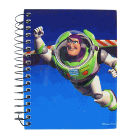 Disney Toy Story Mini Spiral Buzz Lightyear Notebook - Buzz Lightyear Notebook - Homework Supplies