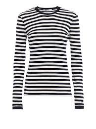 long sleeve black and white striped shirt slim fit - Google Search