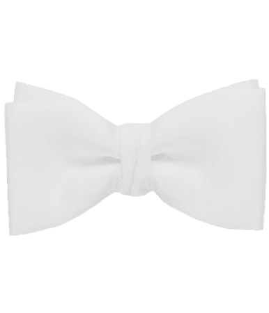 White bow tie BNG