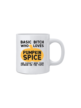 pumpkin spice funny mug coffee cup