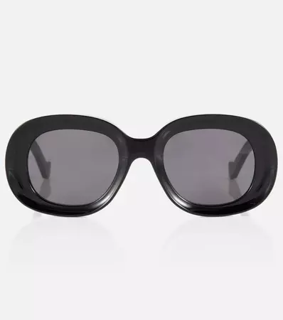 Loewe - Anagram oval sunglasses | Mytheresa