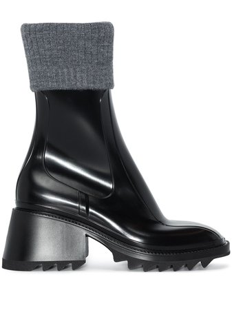 Shop Chloé Betty 50mm rain boots with Express Delivery - FARFETCH