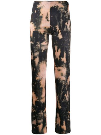 Acne Studios bleach print slim trousers $320 - Buy Online AW19 - Quick Shipping, Price