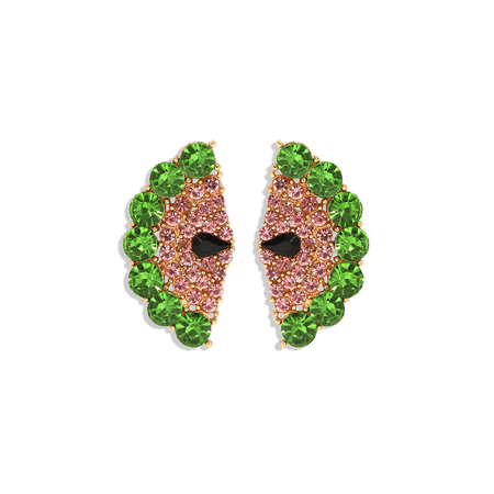 JESSICABUURMAN – VOGIL Diamante Watermelon Earrings - Pair