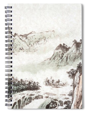 notebook with landscape sketch - Google Search