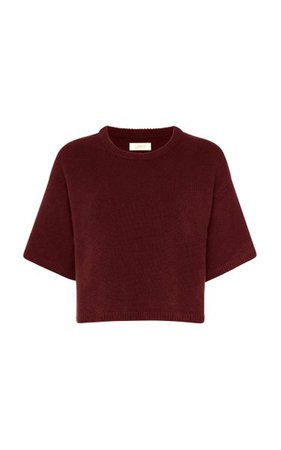 Airy Cashmere-Blend Boxy T-Shirt By Lapointe | Moda Operandi